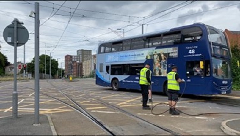 view of a tramway