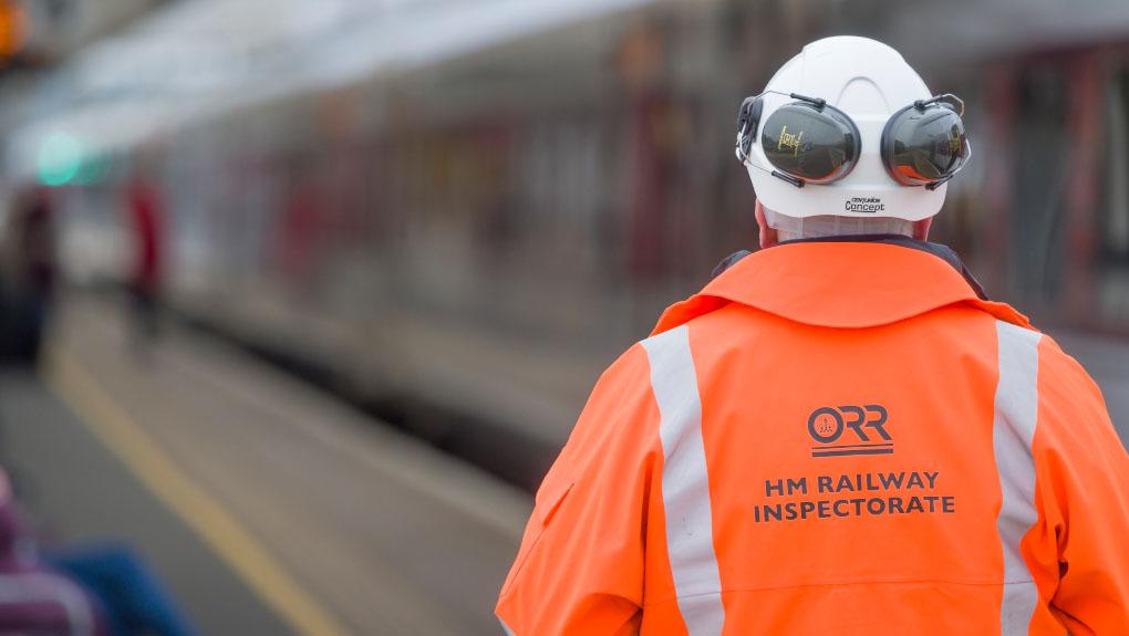 ORR HM Inspector of Railways at work