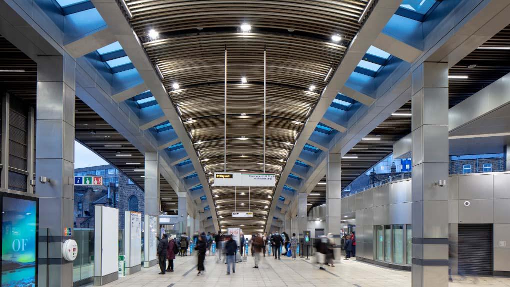 Transport for London photo of Whitechapel Elizabeth line station concourse