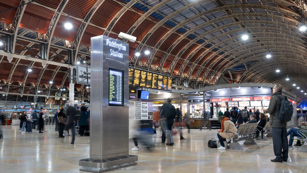 Paddington Station concourse