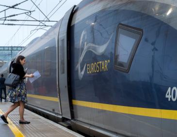 Eurostar train