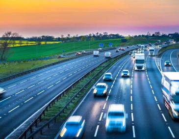 M1 motorway near Flitwick junction